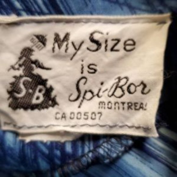 Vintage Spi-Bor Abstract Retro Dress Long Sleeve - Picture 10 of 13